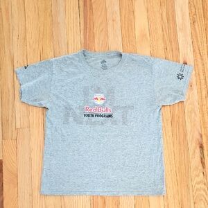 adidas Gray Youth Programs Tee Rwd Bulls Sz M